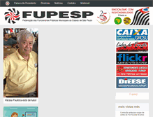 Tablet Screenshot of fupesp.org.br